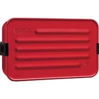 SIGG Plus L Táper Aluminio Rojo 1 pieza(s), Caja de almuerzo rojo, Táper, Adulto, Rojo, Aluminio, Monocromo, Rectangular