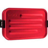 SIGG Plus S Táper Aluminio Rojo 1 pieza(s), Caja de almuerzo rojo, Táper, Adulto, Rojo, Aluminio, Monocromo, Rectangular