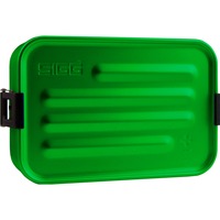 SIGG Plus S Táper Aluminio Verde 1 pieza(s), Caja de almuerzo verde, Táper, Adulto, Verde, Aluminio, Monocromo, Rectangular