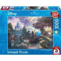 Schmidt Spiele Rompecabezas Thomas Kinkade: Disney Cenicienta, Puzzle 