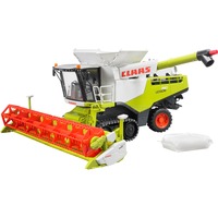 bruder 02119 vehículo de juguete, Automóvil de construcción verde/blanco, 4 año(s), Acrilonitrilo butadieno estireno (ABS), Verde, Naranja, Blanco