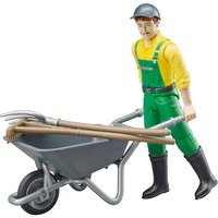 bruder 62610 figura de juguete para niños, Muñecos 0,25 año(s), Verde, Amarillo, Plástico