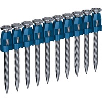 Bosch Clavo de cabeza redonda NK-35, 1.000 clavos para hormigón, Uñas 