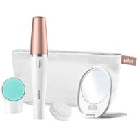 Braun FaceSpa 851V Oro, Blanco, Depiladora blanco/Bronce, Oro, Blanco, 1.5 V, AA, 321 g, Caja, 57 mm