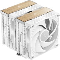 DeepCool AK620 G2 WH, Disipador de CPU blanco/Madera