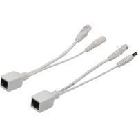 Digitus Adaptadores e inyectores de poe blanco, Ethernet rápido, Blanco, China, 75 mm, 265 mm, 98,333 g