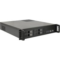 Inter-Tech IPC 2U-2504, Servidor de vivienda negro