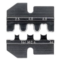 KNIPEX Punta de engaste para conectores solares MC4, Crimpadora 