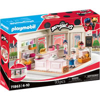 PLAYMOBIL Miraculous: Panadería francesa, Juegos de construcción 