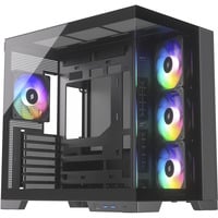 Silentware View A-RGB, Cajas de torre negro