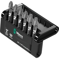Wera Juego de puntas 6 PZ Impaktor 1, 1/4", 6 piezas, Conjuntos de bits 