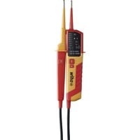 Wiha Probador de tensión y continuidad 45216, Instrumento de medición rojo/Amarillo