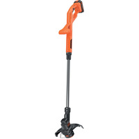 BLACK+DECKER Recortadora de césped a batería ST182320, 18 Voltios, Cortabordes naranja/Negro