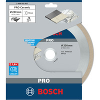 Bosch 2 608 602 637 hoja de sierra circular 23 cm 1 pieza(s) Azulejo de cerámica, 23 cm, 2,54 cm, 2,4 mm, 1 pieza(s)