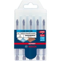 Bosch Broca para tejas HardCeramic HEX-9 EXPERT, Ø 5mm, Taladro 