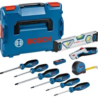 Bosch Juego de destornilladores y herramientas manuales, 19 piezas, Set de pinzas azul