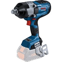 Bosch PRO Llave de impacto inalámbrica BITURBO GDS 18V-1600 HC Professional solo, 18Volt, Tornillo de percusión azul/Negro