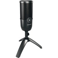 CHERRY UM 3.0 Negro Micrófono de superficie para mesa negro, Micrófono de superficie para mesa, 24 bit, 96 kHz, 120 dB, Cardioide, Alámbrico