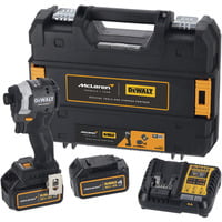DEWALT Akku-Schlagschrauber DCF85MM2T, 18Volt, 1/4", en diseño McLaren, Tornillo de percusión gris/Negro