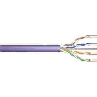 Digitus Cable de instalación Professional Cat.6 U/UTP simplex, Dca violeta