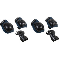 HUDORA Set de protectores biomecánicos Comfort azul/Negro