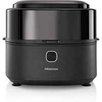 Hisense HAF1350DR Sencillo 6,7 L Independiente 1350 W Freidora de aire caliente Negro negro, Freidora de aire caliente, 6,7 L, 80 °C, 200 °C, 60 min, Sencillo