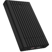 ICY BOX IB-2817MCL-C31 Caja externa para unidad de estado sólido (SSD) Negro M.2 USB con suministro de corriente, Caja de unidades negro, Caja externa para unidad de estado sólido (SSD), M.2, PCI Express, 10 Gbit/s, Conexión USB, Negro