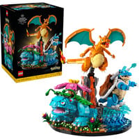LEGO Pokémon Venusaur, Charizard y Blastoise, Juegos de construcción Charizard y Blastoise, Juego de construcción, 18 año(s), Plástico, 6838 pieza(s), 9,24 kg