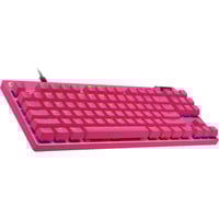 Logitech G Pro X TKL Rapid, Teclado para gaming rosa neón