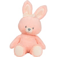 Spin Master GUND - Conejito de peluche hecho de material 100 % reciclado, Peluches rosa/blanco
