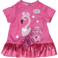 ZAPF Creation BABY born Dress Flamingo 43cm, Accesorios para muñecas BABY born Dress Flamingo 43cm, Vestido para muñecas, 3 año(s)