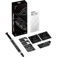 ASUS ROG RG-07 PERFORMANCE THERMAL PASTE KIT compuesto disipador de calor Pasta térmica 20 g, Conductores térmicos (grasa/disco) Pasta térmica, Negro, 20 g, 1 pieza(s), 157 mm, 68 mm