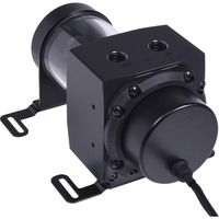 Alphacool Core 100 Aurora depósito Acetal/Acrílico con bomba VPP Apex negro