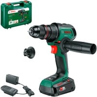 Bosch Taladro atornillador inalámbrico AdvancedDrill 18V-80 QuickSnap, Taladro/destornillador verde/Negro