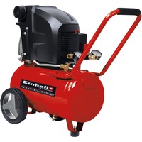 EINHELL TE-AC 270/24/10 compresor de aire 1800 W 270 l/min Corriente alterna rojo, 270 l/min, 10 bar, 1800 W, 26,9 kg
