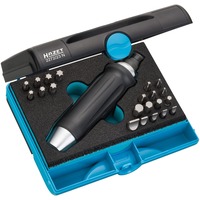 Hazet Juego de destornilladores de impacto con puntas, Tornillo de percusión negro/Azul