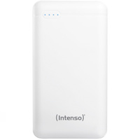 Intenso XS20000 Powerbank Zusatzakku LiPo 20000 mAh 7313552 Polímero de litio Blanco, Banco de potencia blanco, 20000 mAh, Polímero de litio, 3,7 V, Blanco