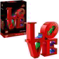LEGO ART LOVE Juguetes de construcción, Juegos de construcción Juego de construcción, 18 año(s), Plástico, 791 pieza(s), 1,5 kg