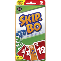 Mattel Skip Bo Juegos de tablero, Juegos de cartas Games Skip Bo, 7 año(s), Juego familiar
