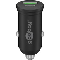 goobay Cargador rápido para coche Dual USB 45 vatios, PD negro