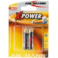 Ansmann Pila alcalina X-Power Micro AAA / LR03, Batería 