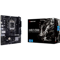 Biostar H610MHP 2.0, Placa base negro