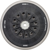 Bosch 2 608 900 009 disco de afilar Plato de apoyo de disco lijador, Plato lijador negro, Plato de apoyo de disco lijador, Bosch, Negro, Gris, Alrededor, 15 cm, 1 pieza(s)