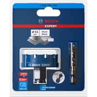 Bosch 2 608 900 500 sierra de corona Taladro 1 pieza(s) Sencillo, Taladro, Acero inoxidable, Acero, Negro, Azul, 5 mm, 5,1 cm