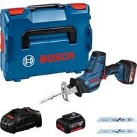 Bosch GSA 18 V-LI C Negro, Azul, Sierra de sable azul/Negro, Negro, Azul, 2,1 cm, 20 cm, 10 cm, Batería, Ión de litio
