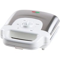 Domo Gofre Sabroso XL, Gofrera blanco/Acero fino