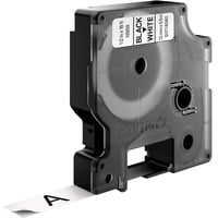 Dymo etiquetas D1 durables de nylon flexible | impresión negra sobre fondo blanco | 12 mm × 5,5 m | etiquetas autoadhesivas para etiquetadoras LabelManager | auténticas, Cinta de escritura negro, 5 m | etiquetas autoadhesivas para etiquetadoras LabelManager | auténticas, Negro sobre blanco, Poliéster, Bélgica, -40 - 150 °C, DYMO, LabelManager