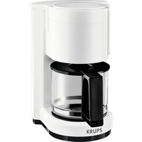 Krups AromaCafe 5 Totalmente automática Cafetera de filtro blanco, Cafetera de filtro, De café molido, 200 W, Negro, Blanco