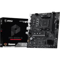 MSI PRO B550M-B, Placa base negro