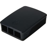 Raspberry Pi Foundation RB-CaseP4+06B, Caja/Carcasa negro/Gris